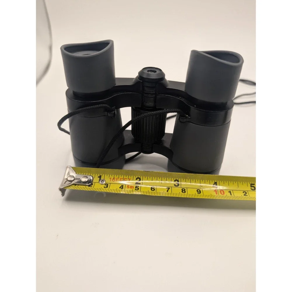Tasco Binoculars Gray 4x30 Compact Porro Prism Optics with Case Strap